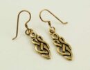 Earring Bronze Celtic Weave