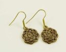 Earring Bronze Celtic Circle