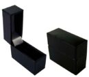 Ring Box Leather Black