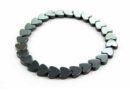 Bracelet Heart 8mm Hematite