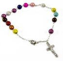 Bracelet Rosary Bead Multi Colour