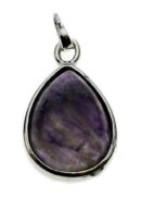 Pendant Amethyst Tear Drop