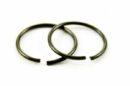 Nose Ring Stainless Steel Black 4Pcs