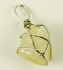 Pendant Caged Tumble Moonstone