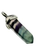Pendant Fixed Wand Flourite