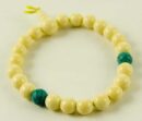 Bracelet Mala Beads Ivory