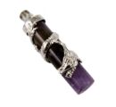 Pendant Cylinder Dragon Amethyst