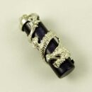 Pendant Cylinder Dragon Blue Sunstone