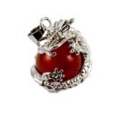 Pendant Dragon On Carnelian