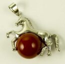 Pendant Horse Carnelian