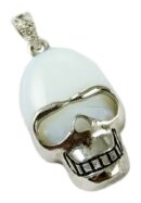 Pendant Skull Head Opalite