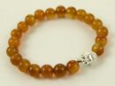 Bracelet Buddha Head Carnelian