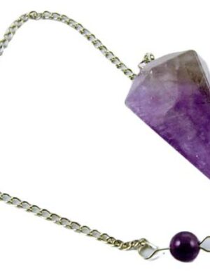 Pendulum Faceted Amethyst