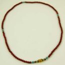 Mala Beads Manmade Coral 6mm
