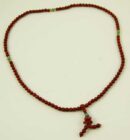 Mala Beads Manmade Coral 6mm