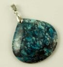Pendant Heart Blue Jasper