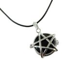 Necklace Pentagram Onyx