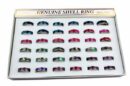 Ring Shell Plain 4pcs