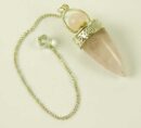 Pendulum Rose Quartz L4.5cm