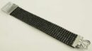 Bracelet Black Heart Clasp