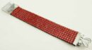 Bracelet Red Heart Clasp