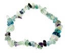 Bracelet Chip Flourite 7 Inch