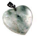 Pendant Crystal Heart 25mm