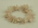 Bracelet Large Chip Rose Quartz