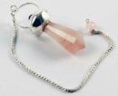 Pendulum Stone Pointed Rose Quartz