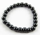 Bracelet Pearl Magnetic Hematite 8mm
