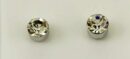 Earring Stud Magnetic Crystal W0.5cm