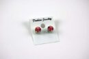 Earring Stud Magnetic Pink