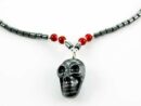 Necklace Skull Eye Hematite
