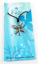 Pendant Pewter Fairy Large Wings
