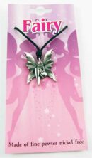 Pendant Pewter Fairy Sitting