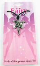 Pendant Pewter Fairy Leaf Wing