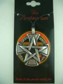Pendant Pewter Pentagram Knot