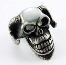 Ring Pewter Monkey Face