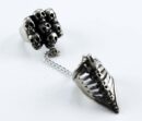 Armour Ring With Skull Heads