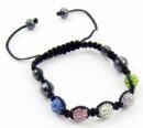 Bracelet Beaded Mixed Crystal