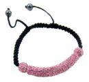 Bracelet Pink Crystal Cluster