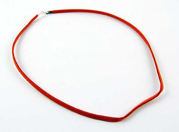 Necklace Cord Silver Clasp