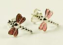 Earring Dragonfly Enamel