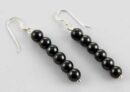 Earring Hematite Stone Balls 55mm