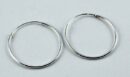 Earring Hoop 1.2x25mm