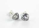 Earring Celtic Heart 8mm