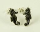 Earring Silver Stud Seahorse