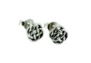 Earring Silver Stud Celtic
