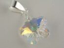 Pendant Silver Flower Colour