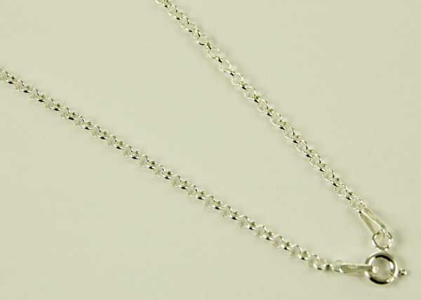 Chain Silver Belcher 16 Inch